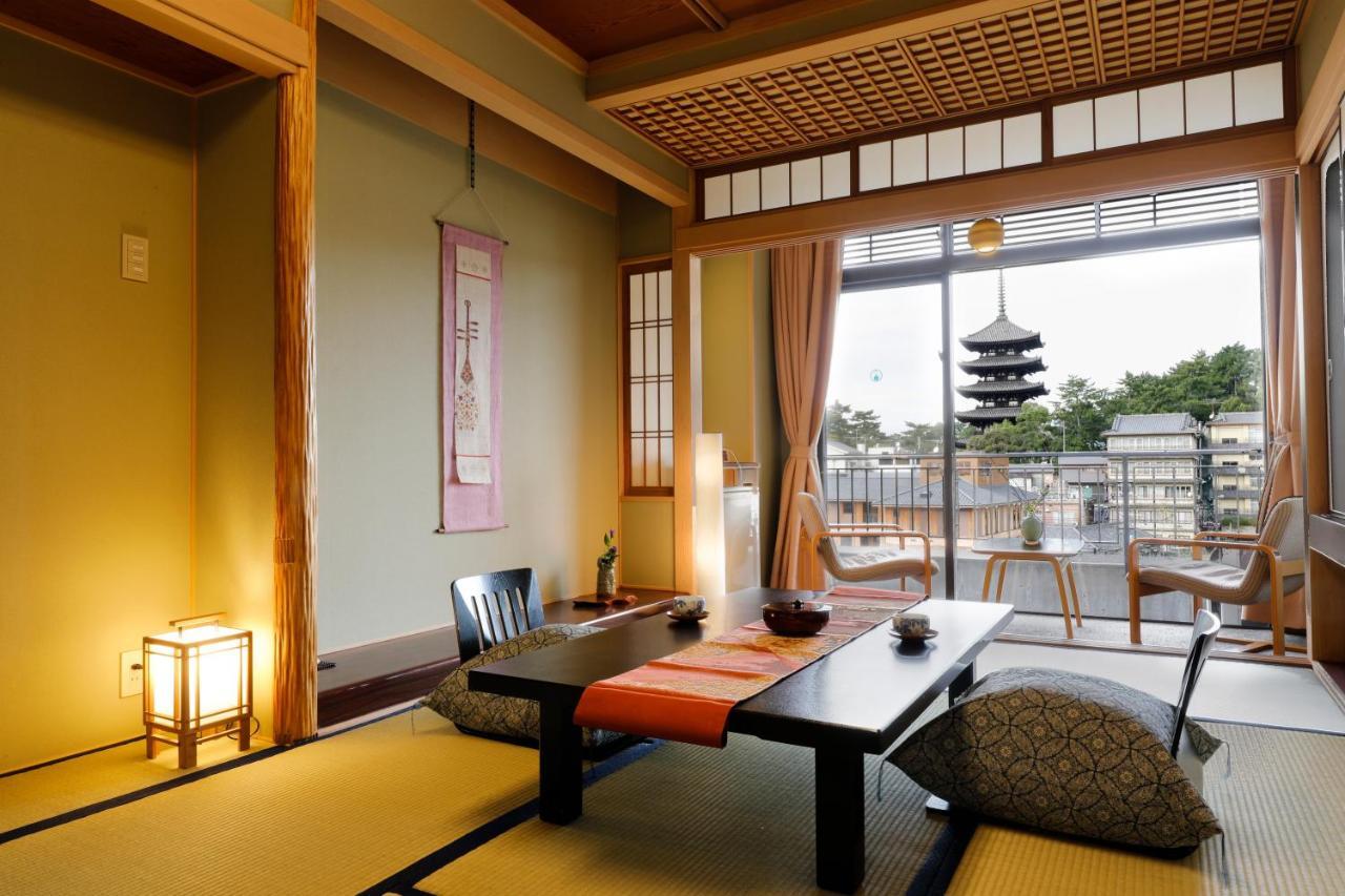 Ryokan Asukasou At The Entrancne Of Nara Park Hotel Exterior photo