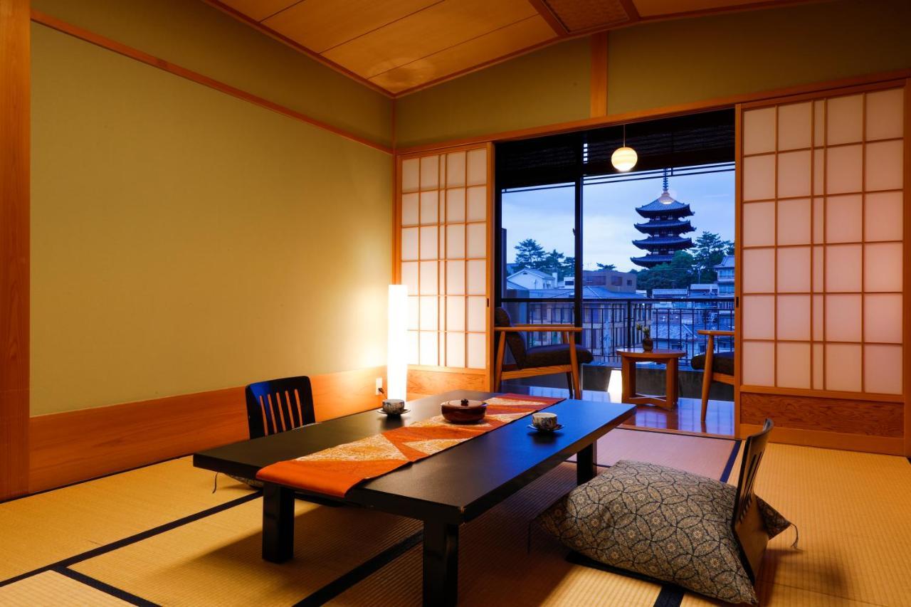 Ryokan Asukasou At The Entrancne Of Nara Park Hotel Exterior photo